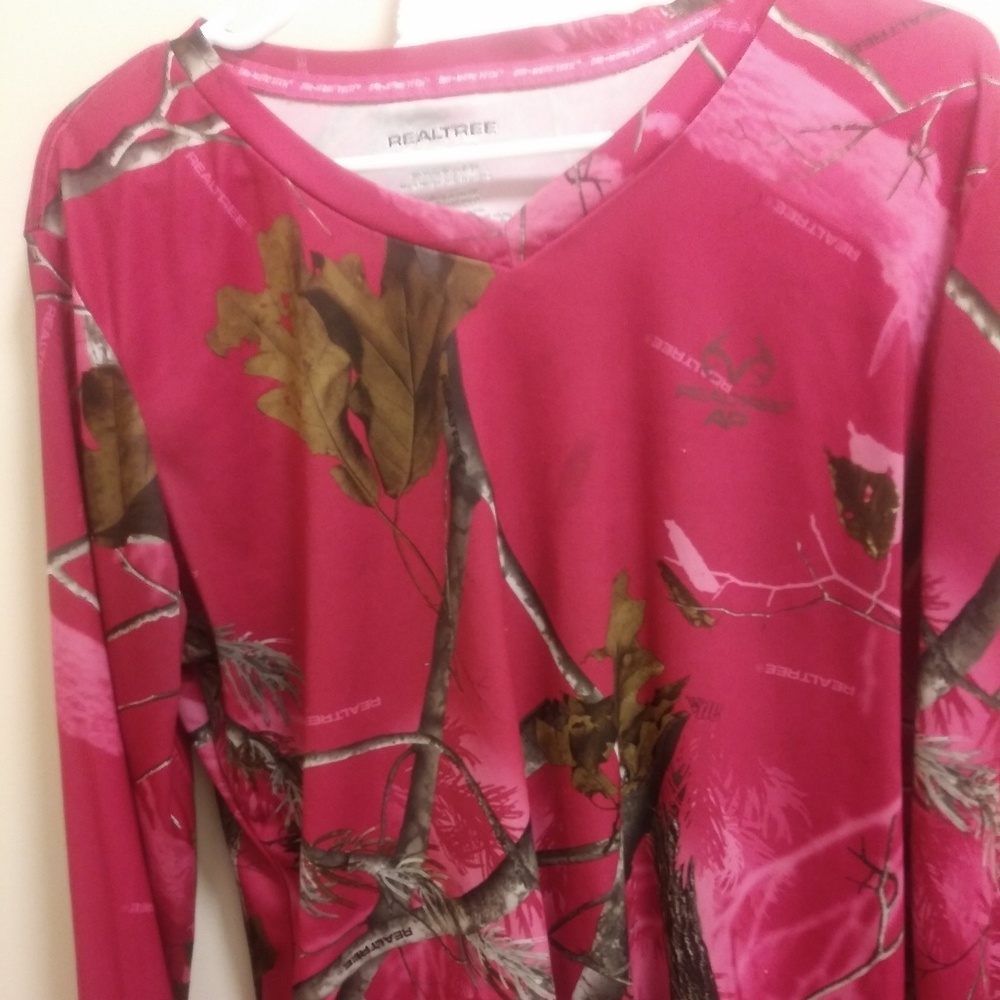 Real tree long sleeve shirt